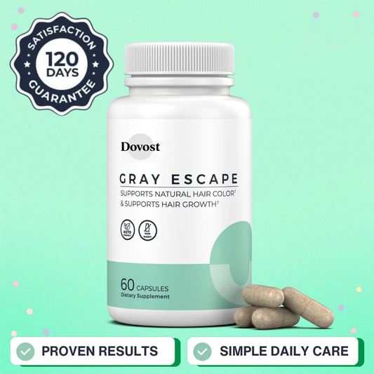 DOVOST Gray Escape™ Advanced Anti-Gray Hair Growth Supplement