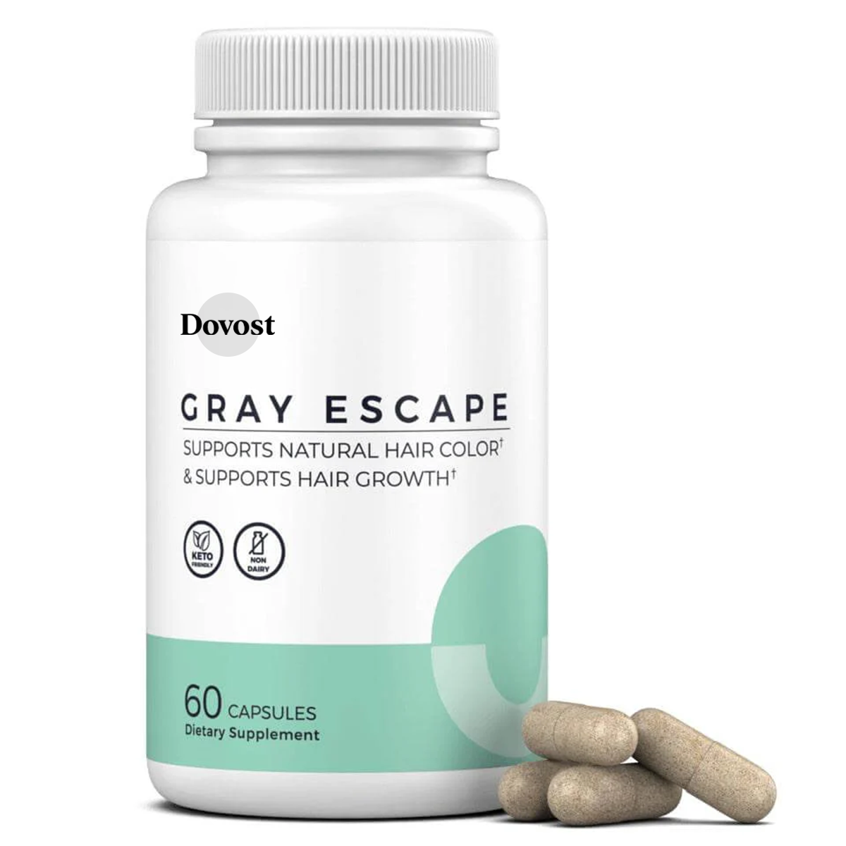 DOVOST Gray Escape™ Advanced Anti-Gray Hair Growth Supplement™